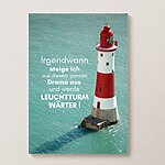 Meer Sprüche Poster Strand Meer Leuchtturm Leuchtturmwärter Kuestenglueck 1frei