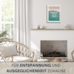 Poster Spruch Strand Vergessen Meer Kuestenglueck3