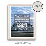 Meer Sprüche Poster Strand Rückenwind Kuestenglueck Maße