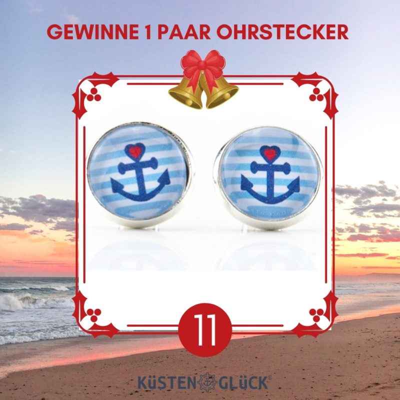 Adventskalender Ohrstecker Anker