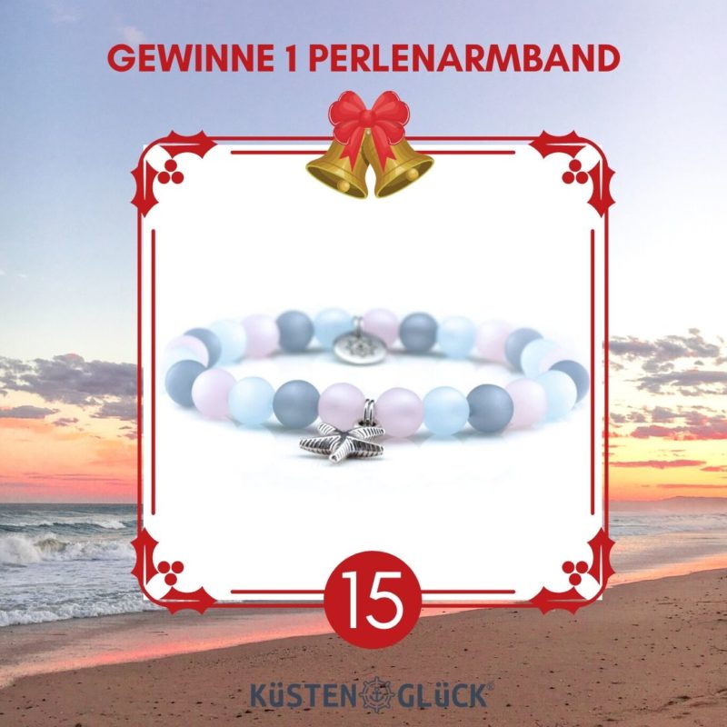 Perlenarmband Küstenglück