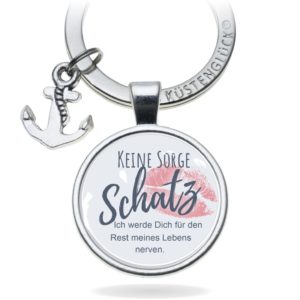 Schlüsselanhänger Geschenk Liebe Schatz Kuestenglueck