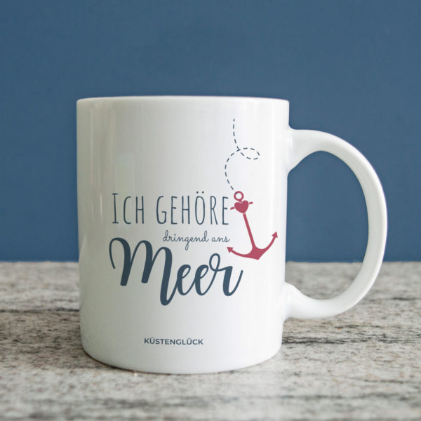 Kaffeetasse Maritim Becher Kaffeebecher Geschenk Ans Meer Kuestenglueck