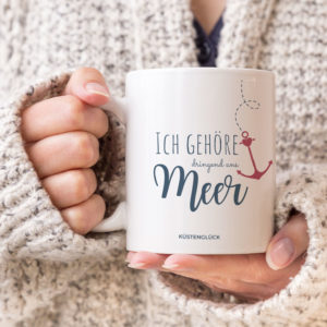Kaffeetasse Maritim Becher Kaffeebecher Geschenk Ans Meer Kuestenglueck