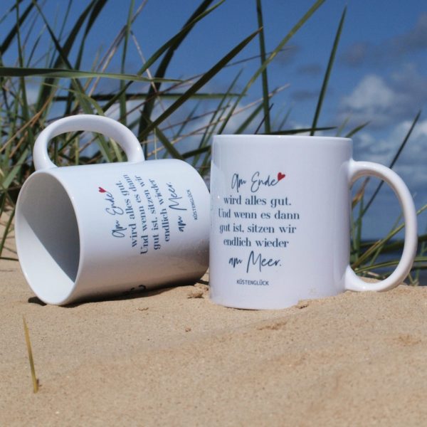 Kaffeetasse Maritim Becher Kaffeebecher Geschenk Alles Wird Gut Kuestenglueck