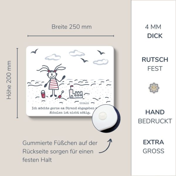 Frühstücksbrett Versperbrett Maritim Am Strand Abgeben Kuestenglueck Info