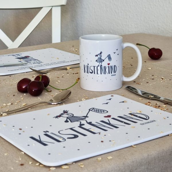 Frühstücksbrett Versperbrett Maritim KÜstenkind Kuestenglueck
