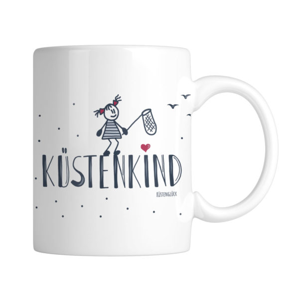 Kaffeetasse Maritim Becher Kaffeebecher KÜstenkind Kuestenglueck