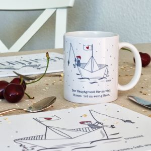 Kaffeetasse Maritim Becher Kaffeebecher Zu Wenig Meer Kuestenglueck