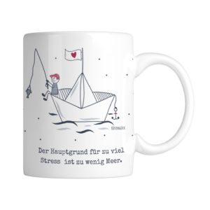 Kaffeetasse Maritim Becher Kaffeebecher Zu Wenig Meer Kuestenglueck