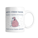 Kaffeetasse Freude Becher Kaffeebecher Anti Stress Kuestenglueck