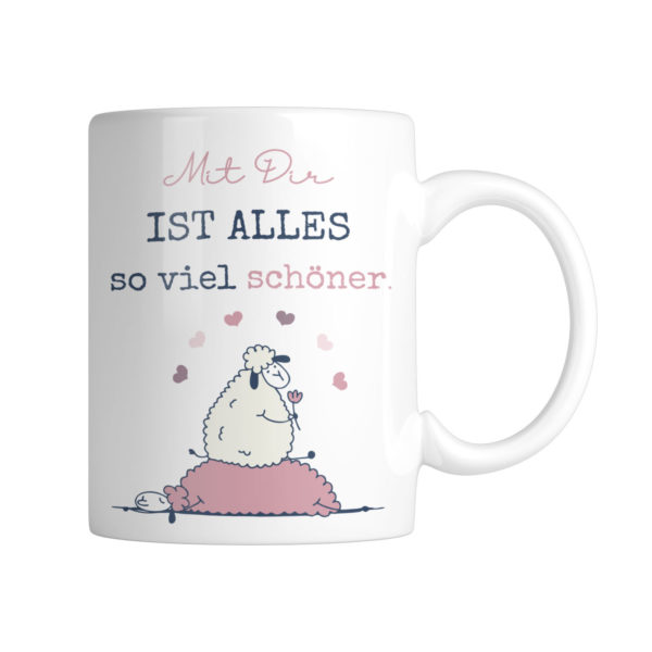 Kaffeetasse Freude Becher Kaffeebecher Mit Dir Kuestenglueck