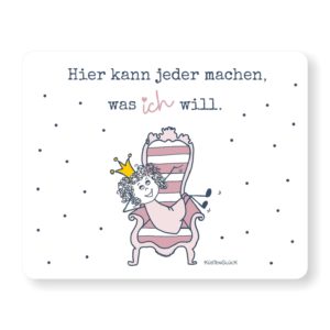 Frühstücksbrett Versperbrett Lustig Prinzessin Kuestenglueck