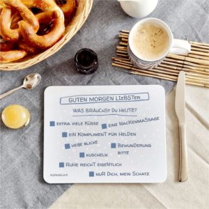 Frühstücksbrett Versperbrett Partner Liebster Kuestenglueck Tisch