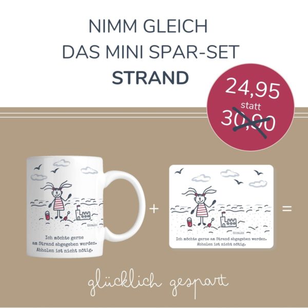 Frühstücks Sparset Mini Strand Info Kuestenglueck Frei