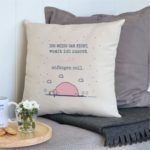 Kissen Freude Schaf Kuestenglueck