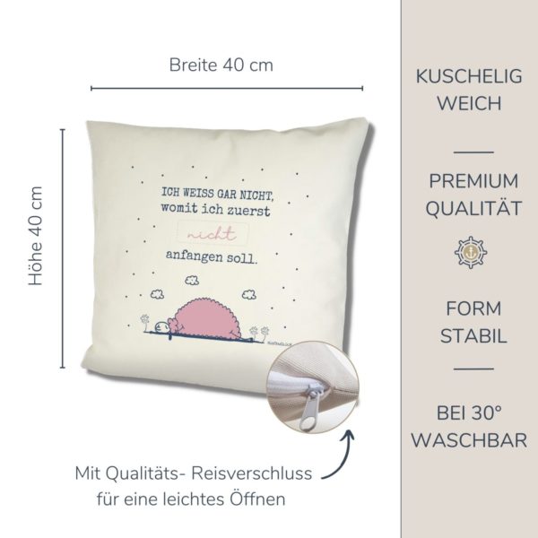 Kissen Freude Schaf Kuestenglueck Hell Info