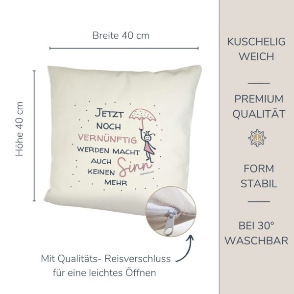 Kissen Freude VernÜnftig Werden Kuestenglueck Hell Info