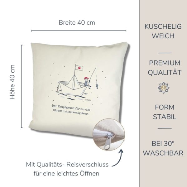 Kissen Freude Zu Wenig Meer Kuestenglueck Hell Info