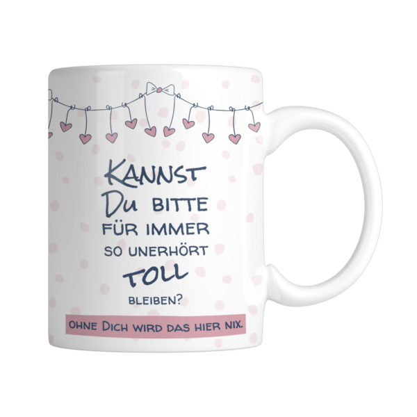 Kaffeetasse Freude Becher Kaffeebecher UnerhÖrt Toll Kuestenglueck