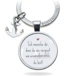 Schlüsselanhänger Geschenk Freude Wundervoll Kuestenglueck