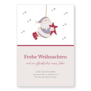 Xl Postkarte Frohe Weihnachten Kuestenglueck