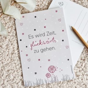 XL-Postkarte Freude Glueckwaerts Kuestenglueck