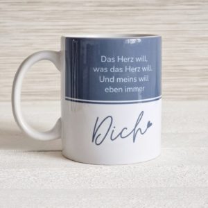 Kaffeetasse Liebe Becher Kaffeebecher Das Herz Will Kuestenglueck
