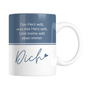 Kaffeetasse Liebe Becher Kaffeebecher Das Herz Will Kuestenglueck