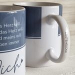 Kaffeetasse Liebe Becher Kaffeebecher Das Herz Will Kuestenglueck Geschenk 2