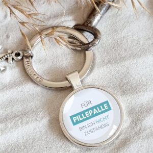 Schlüsselanhänger Humor Pillepalle Kuestenglueck Sand