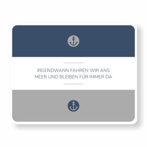 Frühstücksbrett Versperbrett Maritim Am Meer Bleiben Kuestenglueck