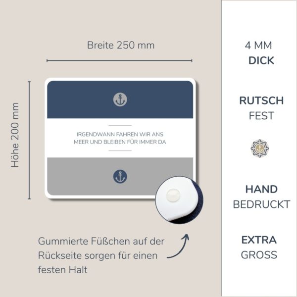 Frühstücksbrett Versperbrett Maritim Am Meer Bleiben Kuestenglueck