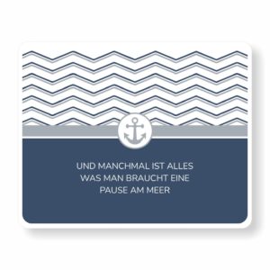 Frühstücksbrett Versperbrett Maritim Pause Am Meer Kuestenglueck