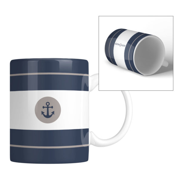 Tasse Maritim Anker Blau Kuestenglueck Duo1