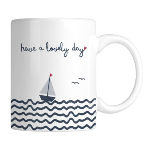 Tasse Maritim Lovely Day Kuestenglueck