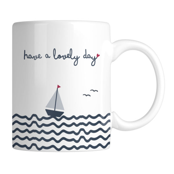 Tasse Maritim Lovely Day Kuestenglueck