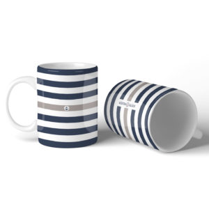 Tasse Maritim Streifen Elegant Kuestenglueck Duo1