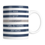 Tasse Maritim Am Meer Sitzen Kuestenglueck