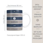 Tasse Maritim Barfuss Kuestenglueck Info
