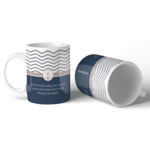 Tasse Maritim Pause Am Meer Kuestenglueck