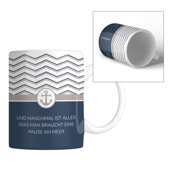 Tasse Maritim FÜr Immer Meer Kuestenglueck