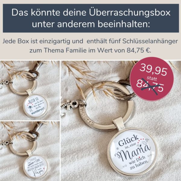 Überraschungsbox Familie Beispiel