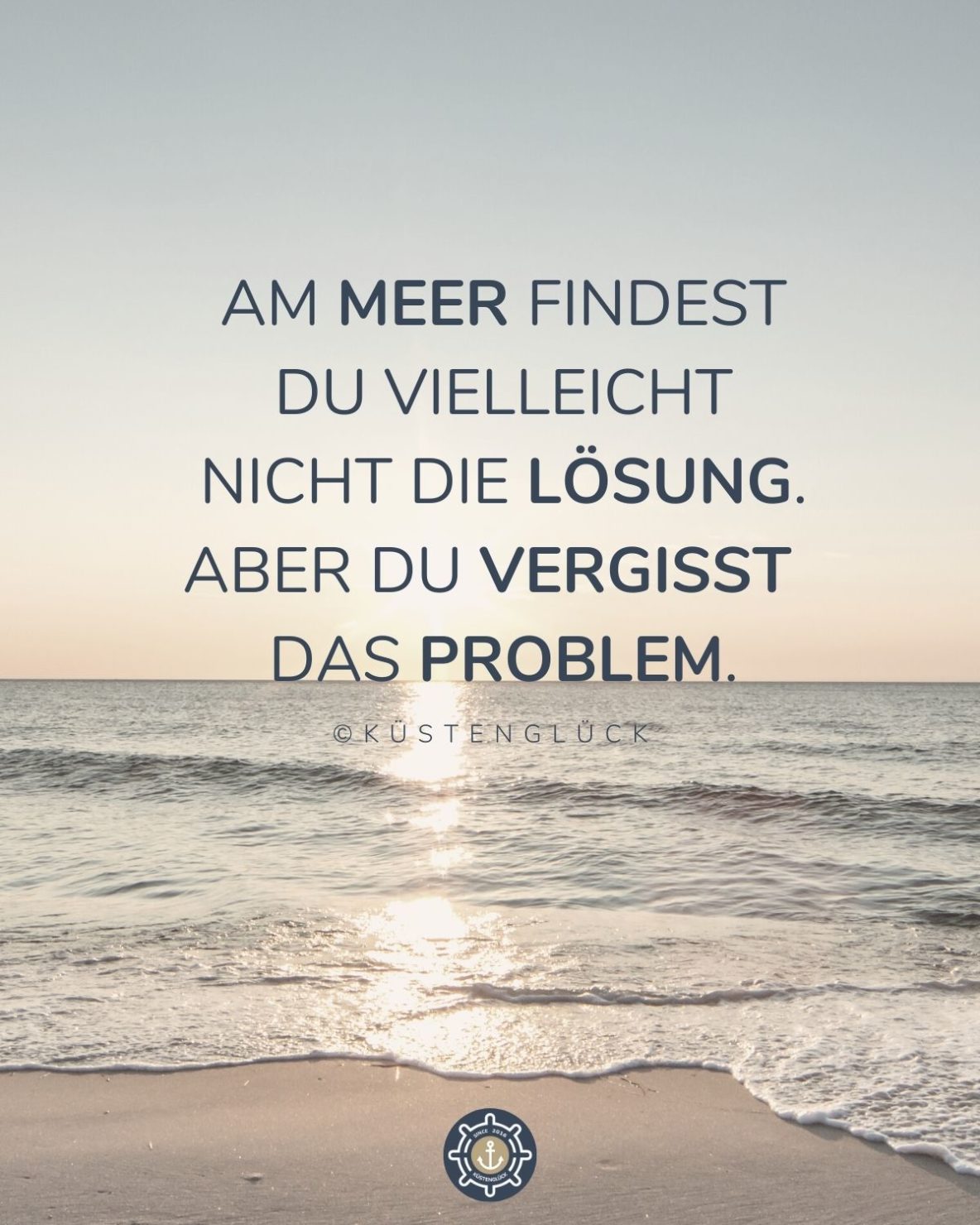 Meer Sprüche Kuestenglueck