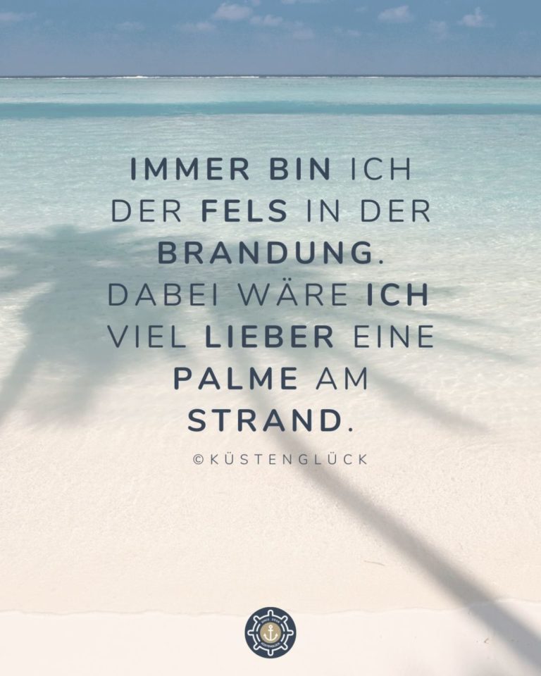 Lustiger Spruch Palme