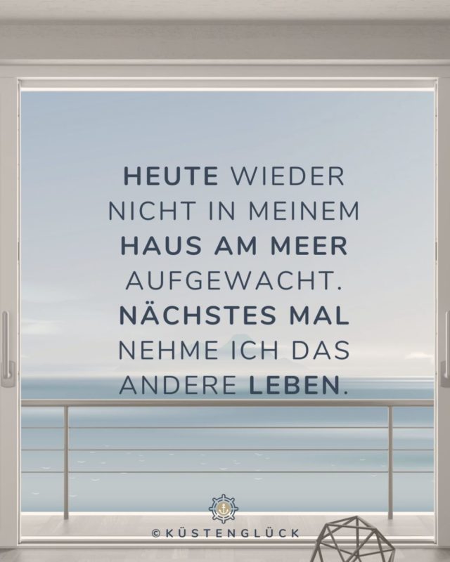 Lustiger Meer Spruch Kuestenglueck