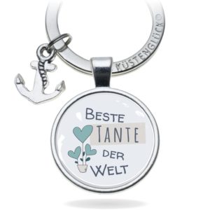 Schlüsselanhänger Geschenk Familie Freude Beste Tante Kuestenglueck