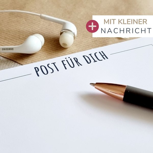 Notizblock A5 Post Für Dich 50 Blatt Kuestenglueck