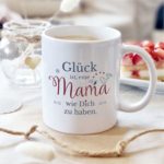 Personalisierte Tasse Muttertag Mit Wunschnamen Mama GlÜck, Geschenk, Geburtstag KÜstenglÜck