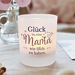 Personalisiertes Kerzenglas Muttertag Mit Wunschnamen Mama GlÜck, Geschenk, Geburtstag KÜstenglÜck Zoom